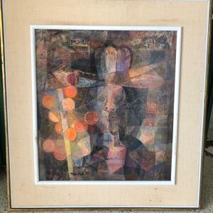 Romeo Tabuena 1972 acrylic painting “Apple Candy”